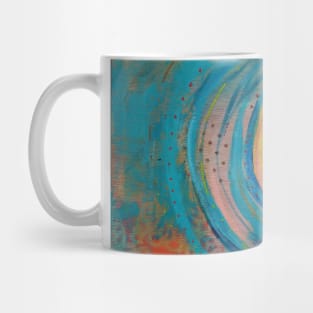 Moon Flower Girl Mug